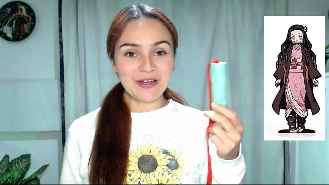 kimetsu No Yaiba Bamboo Muzzle Nezuko Tutorial /Bozal de Bambú  Nezuko (kimetsu No Yaiba) Tutorial
