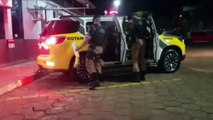 Três homens são detidos pela PM e levados para a delegacia de Cascavel