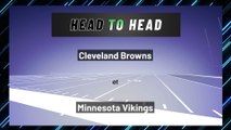 Minnesota Vikings - Cleveland Browns - Spread