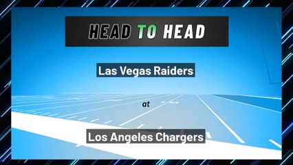 Los Angeles Chargers - Las Vegas Raiders - Over/Under
