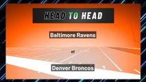 Denver Broncos - Baltimore Ravens - Moneyline