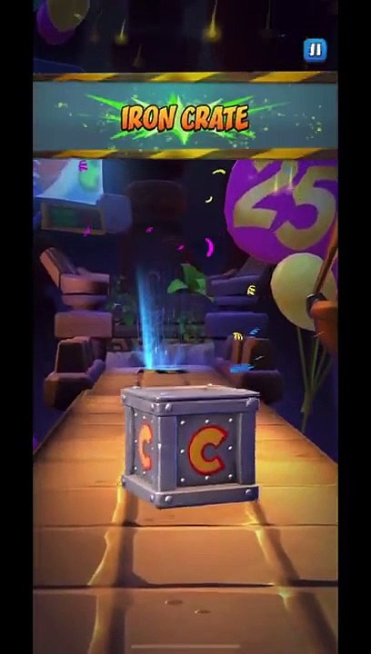 Iron Crate Battle Run Gameplay On Temple Ruins - Crash Bandicoot: On The Run! (Season 5 Boss)