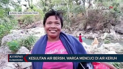 Descargar video: Kesulitan Air Bersih, Warga Mandi dan Mencuci Dengan Air Keruh