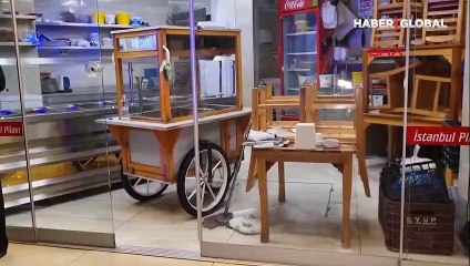 Pilavcıya giren hırsız: Yiyecek bir şeyler aradım, o sırada polisler geldi