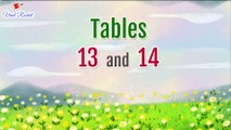 Table of 13 and 14 | Learn Multiplication Tables 13 and14 | Learn Maths easily | Table 14 | Table 13 | Viral Rocket