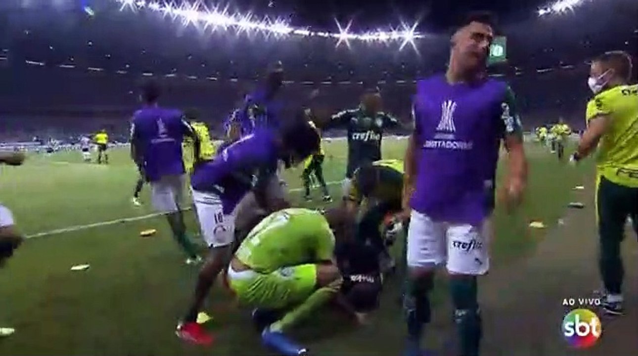 Gol da classificação do Palmeiras Libertadores 2021