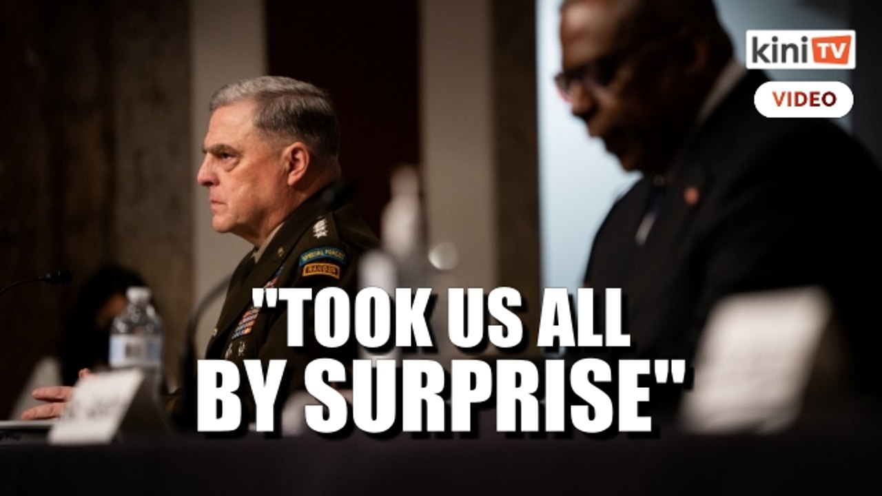 Afghan army collapse 'took us all by surprise,' US defense secretary says