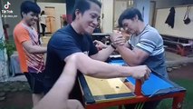 Arm westling BW Gym Punggur Lampung Tengah || belajar tehnik panco untuk pemula 
