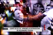 La justicia de EEUU resuelve que Alejandro Toledo puede ser extraditado a Perú