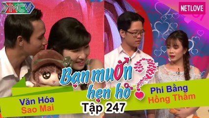 Bạn Muốn Hẹn Hò - Tập 247: Màn song ca GỬI EM Ở CUỐI SÔNG HỒNG của cặp tiên đồng ngọc nữ siêu độc