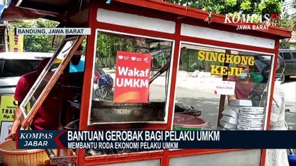 Wakaf Gerobak! Bantu UMKM