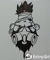 Drawing grafity karakter mask
