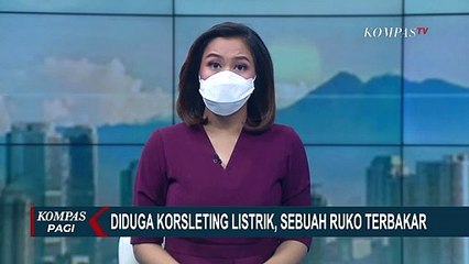 Korsleting Listrik, Ruko di Indramayu Terbakar!
