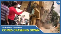 On Camera, Bengaluru Building Comes Crashing Down