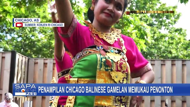 Begini Reaksi Penonton Saat Melihat Penampilan Chicago Balinese Gamelan di Morton Arboretum