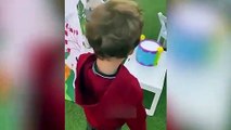 Taimur Ali Khan CRAZY Dance at Karan Johar Kids Birthday Party