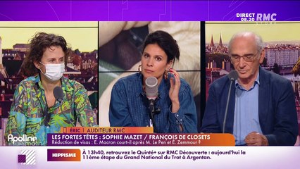 Les fortes têtes : En réduisant les visas, Macron court-il après Le Pen et Zemmour ? - 29/09