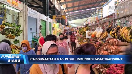 Pemerintah Siap Uji Coba Pedulilindungi di Pasar Tradisional
