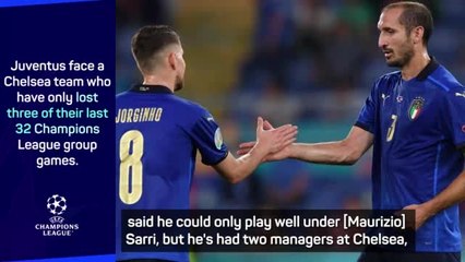 Chiellini backing Jorginho's 'superb mind' for Ballon d'Or