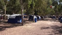 Pandemide güvenli tatilin yeni adresi kamp turizmi oldu
