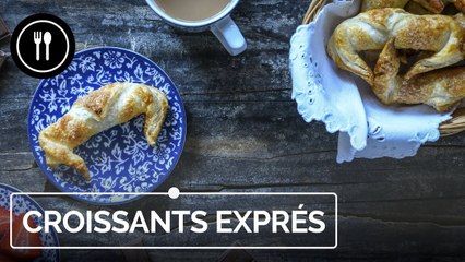 Croissants exprés de chocolate