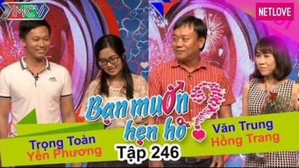 Bạn Muốn Hẹn Hò - Tập 246: Hot girl ngân hàng đưa ra tiêu chí bạn trai đầu hói, bụng bự