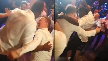 Balotelli, Adana'daki düğünde çiftetelli oynadı! Başkan'la karşılıklı döktürdü