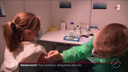 Covid-19 : le pass sanitaire obligatoire pour les ados le 30 septembre