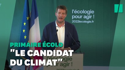 Le discours de Yannick Jadot, vainqueur de la primaire EELV