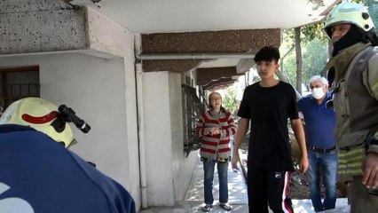 İTFAİYENİN OLAY YERİNE ULAŞMA ÇABASI