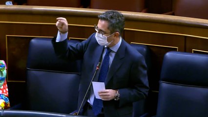 Bolaños retrata a un diputado de Vox tras hablar de "respeto" y recordarle los insultos en el Congreso