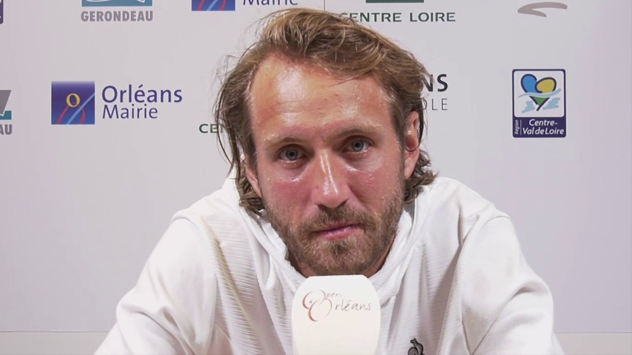 ATP - Orléans 2021 - Lucas Pouille : "C'est toujours un plaisir de jouer Richard Gasquet !"