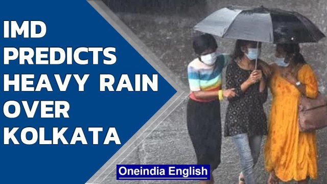 IMD predicts heavy rainfall over Kolkata and other districts in West Bengal| Oneindia News