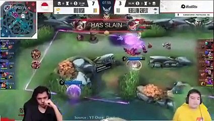 Reaction streamer ! RRQ vs RBG Match 2