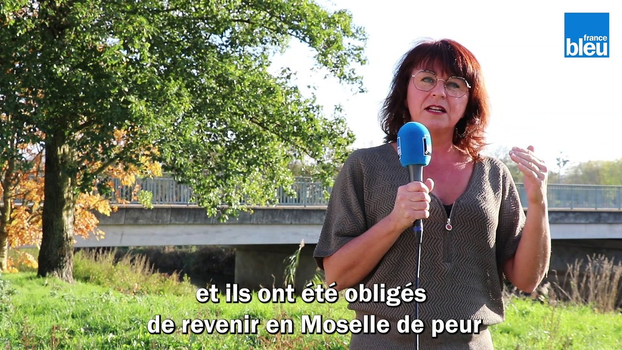Sandrine bronner, chargée de communication, témoin de la Moselle déracinée