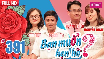 Bạn Muốn Hẹn Hò - Tập 391: Chàng trai 3 ngày mới tắm 1 lần hứa có người yêu sẽ siêng tắm hơn