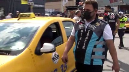 Ruhsat süresi dolan taksi şoförü aldığı cezaya isyan etti: "Hırsızlık mı yaptım da bu aracı bağlıyorsunuz?"