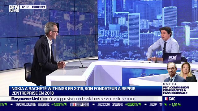 Eric Carreel (Withings) : Nouvelle gamme de montres connectées haut-de-gamme - 29/09