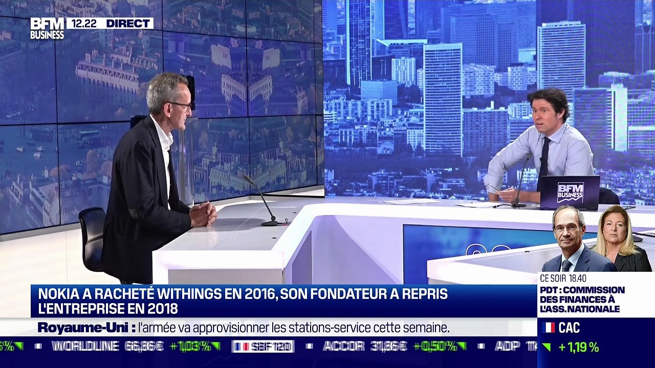 Eric Carreel (Withings) : Nouvelle gamme de montres connectées haut-de-gamme - 29/09