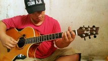 the expertise of the guitar god from Indonesia  Kiss The Rain (Yiruma) - COVER gitar