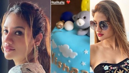 Nusrat Jahan बेटा ईशान एक महीने का हुआ, Actress ने यूं कियाCelebrate | FilmiBeat
