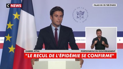Gabriel Attal : «Il y a un risque pour des personnes qui ont été complètement vaccinées que les défenses immunitaires diminuent»