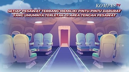 Pintu Darurat Pesawat Tak Bisa Sembarang Dibuka, Ada Syarat Penumpang Duduk di Area Ini
