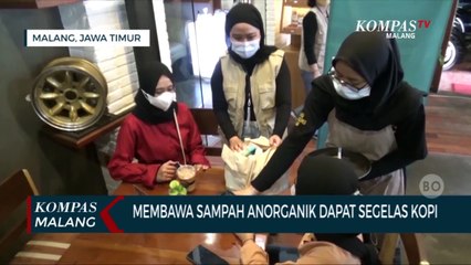 Tukar Sampah Anorganik Dengan Segelas Kopi