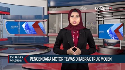 Pengendara Motor Tewas Ditabrak Truk Molen