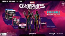 Marvel's Guardians of the Galaxy - Lead the Guardians - Combat Gameplay PS5 PS4