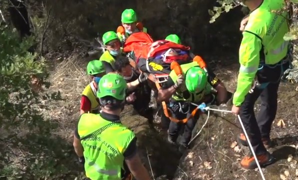 Montemurlo (PO) - Gruppo di persone con disabilità smarrite , esercitazione Vigili del Fuoco (29.09.21)