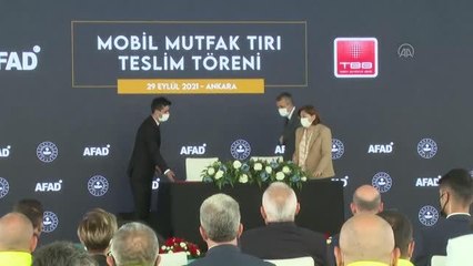 Mobil Mutfak Tırı Teslimi ve Akreditasyon Sertifikası Teslim Töreni