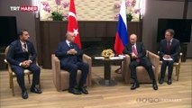 Cumhurbaşkanı Erdoğan: Suriye'de barış Türkiye-Rusya ilişkilerine bağlı