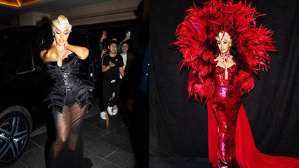 Cardi B’s First Red Carpet Appearance Just Weeks After Giving Birth